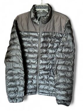 Burton Durable Goods Dhaka Black Puffer Zip Up Jacket Winter Outdoor Size L